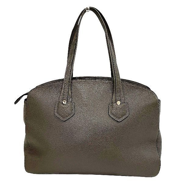 フルラ グレー レザー バッグ トートバッグ レディース