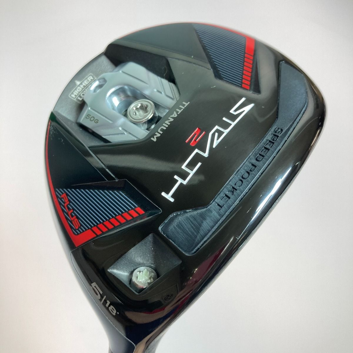 TaylorMade テーラーメイド STEALTH2 PLUS ステルス2 プラス 5FW 18 フェアウェイウッド HZRDUS 6.5(X相当) カバー付