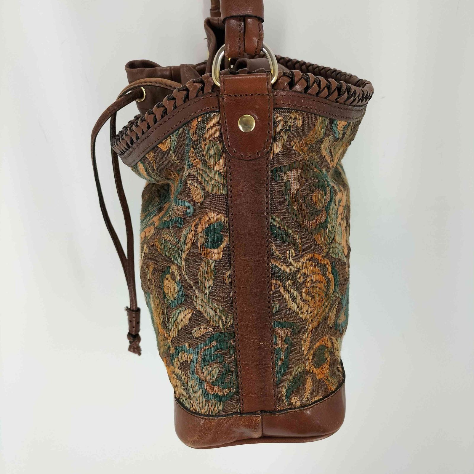 ユーズドフルギ USED古着 re creation レザーショルダーバッグ  