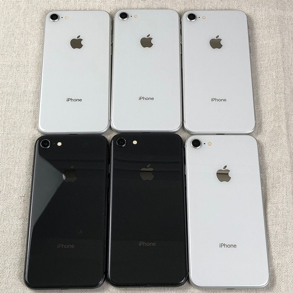 ◇ジャンク品◇【6点セット・SIMロック解除済】Apple iPhone 8