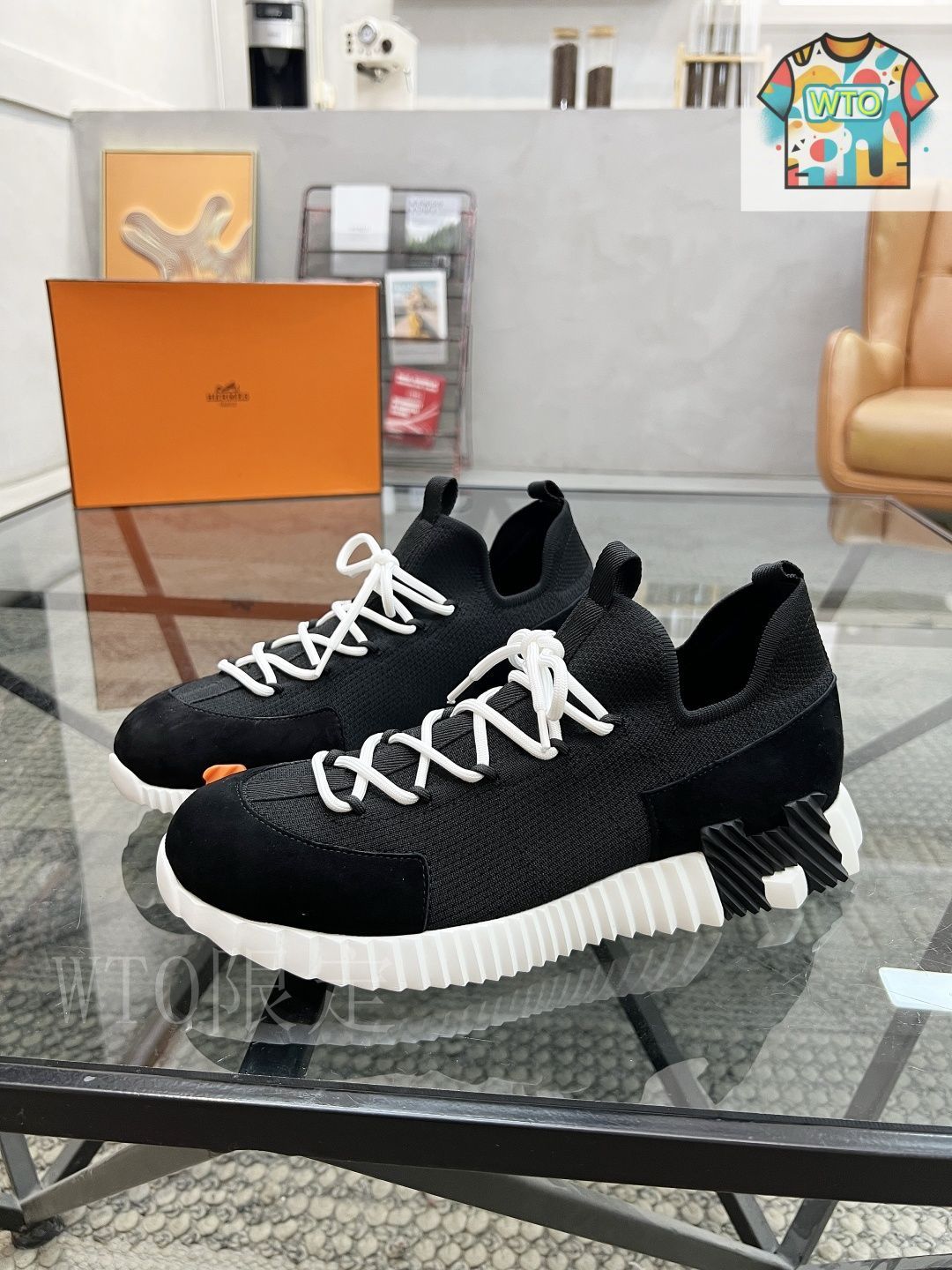 軽やかアップデート＋【HERMES】Bouncing スニーカー HERMES BOUNCING(エルメス バウンシング) スニーカー(レディース