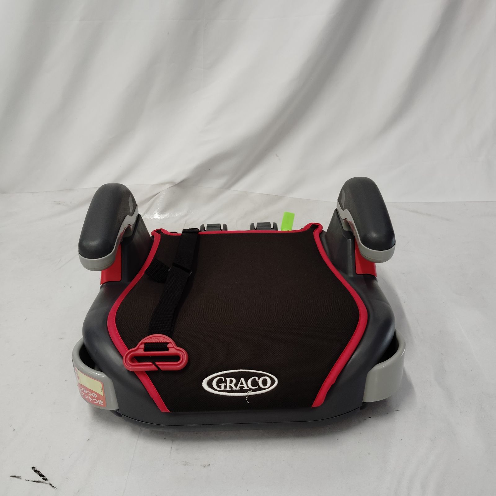 極美品 graco グレコ ジュニアシート シートベルト固定 カップ