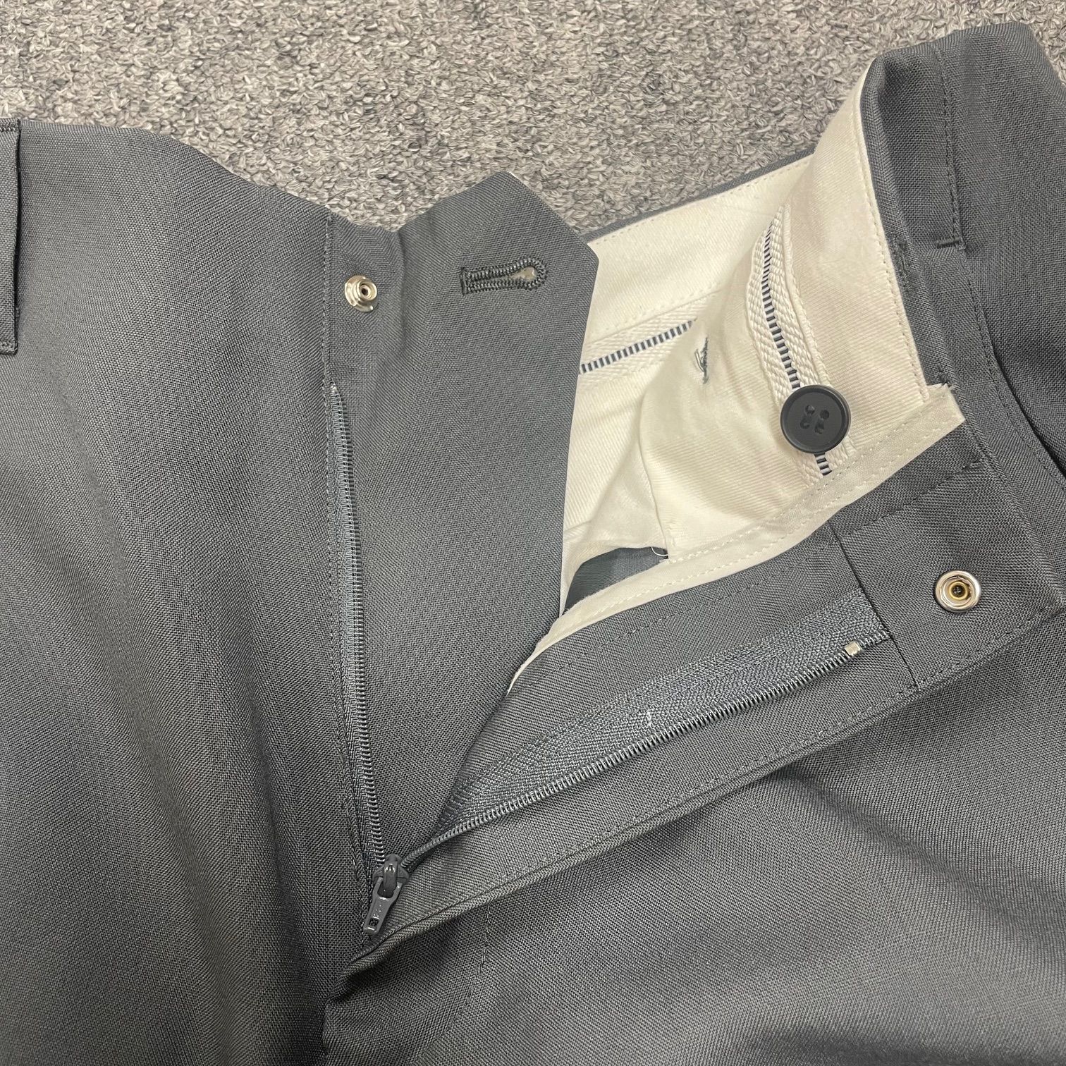 参考上代47300円 MATSUFUJI 24AW Water-repellent Wool Wide Cargo 