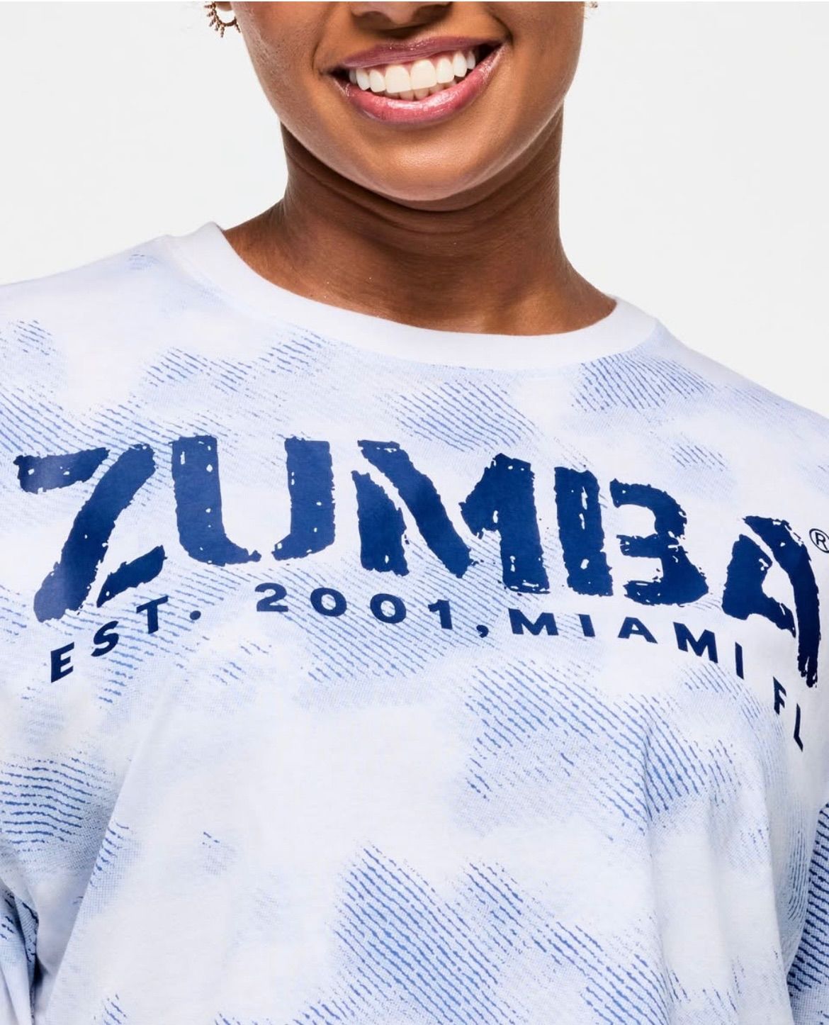 Blue Jean Oversized Boxy Crop Top ズンバ 正規品 ZUMBA - メルカリ