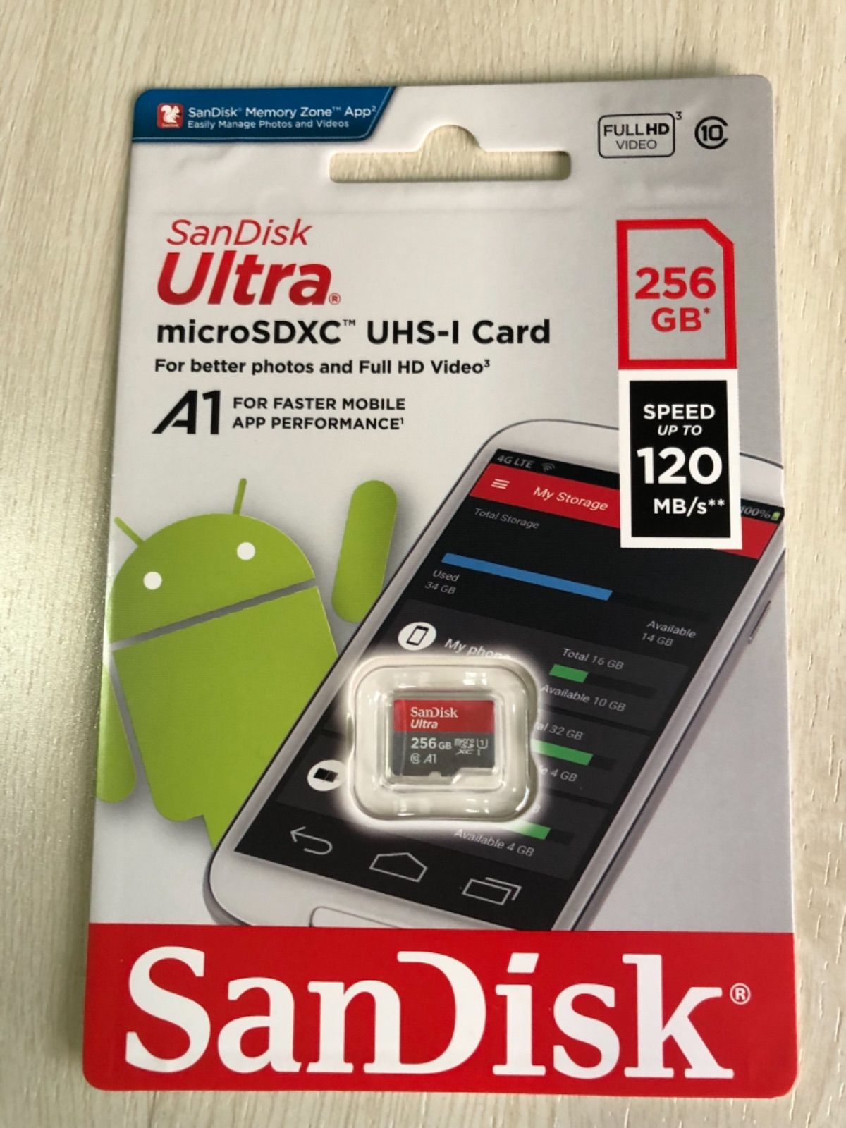 店内全品ﾎﾟｲﾝﾄ2倍!! SanDisk microSD 256GB マイクロSDカード 1枚150M