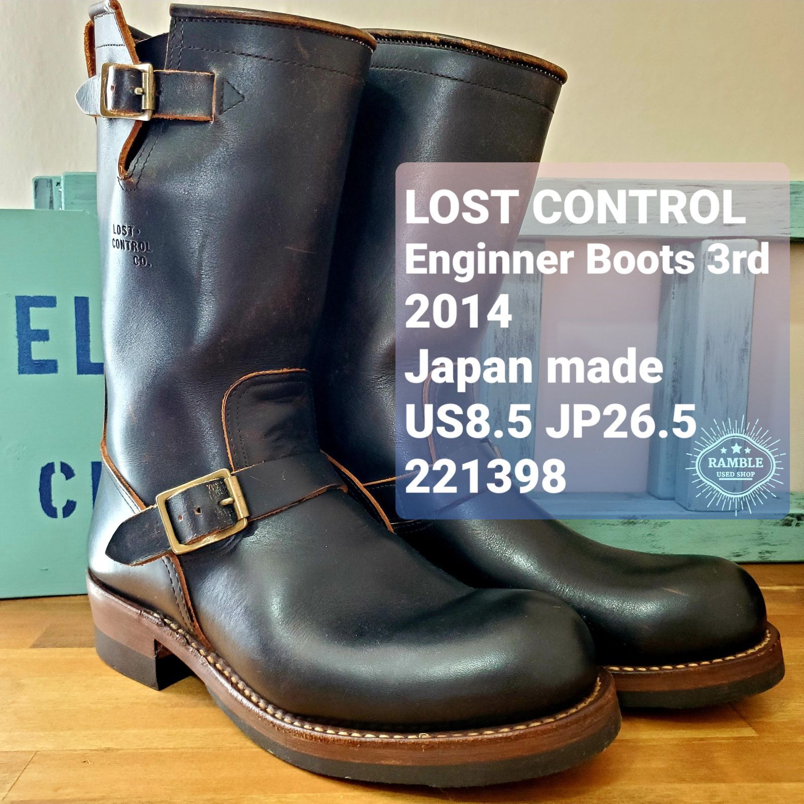 LOST CONTROL ロストコントロール□美品 14年 3rd model ENGINEER