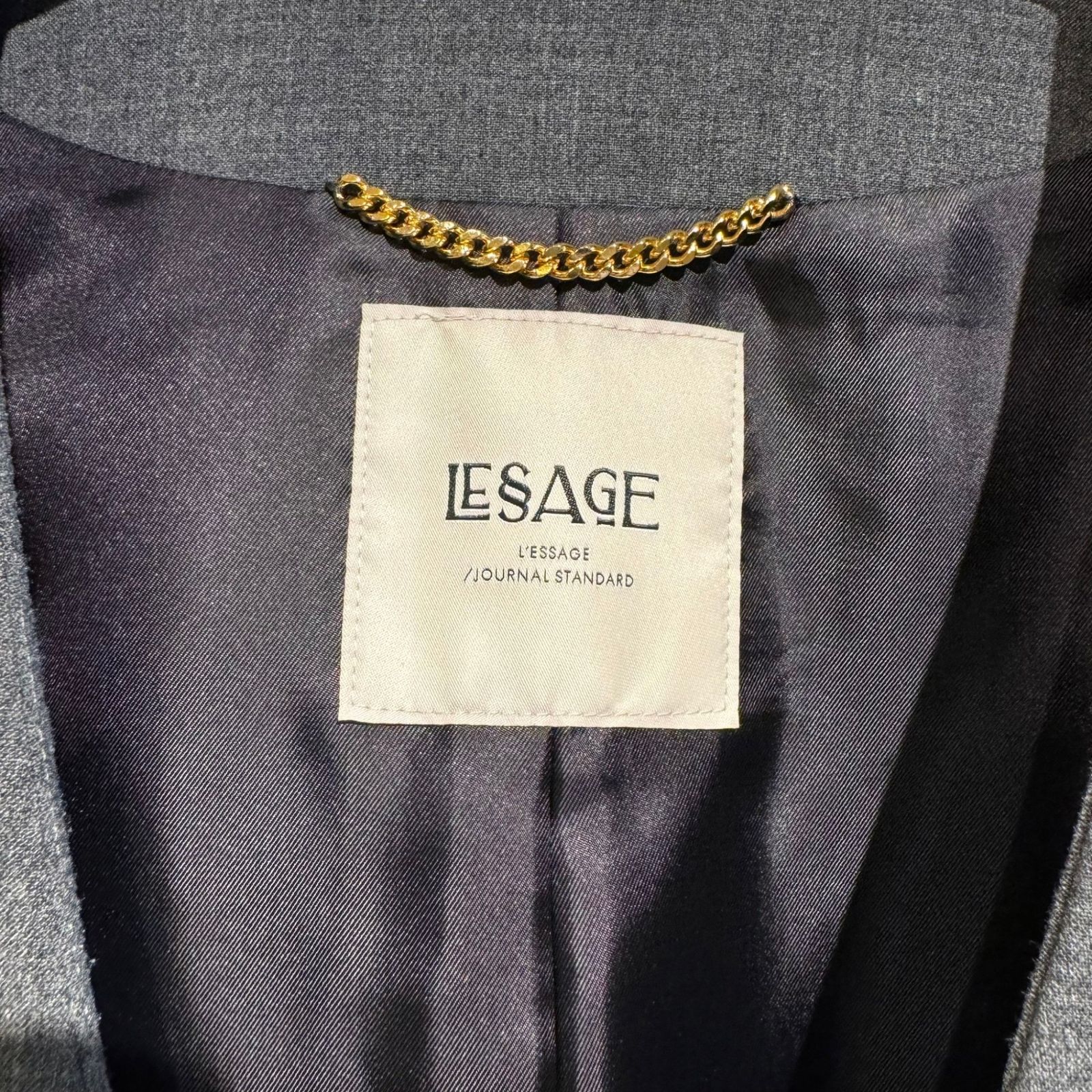 ！！最終値下！！ジャーナルスタンダードレサージュ　ダブルクロスCT ジャケット JOURNAL STANDARD L'essage (ジャーナルスタンダードレサージュ