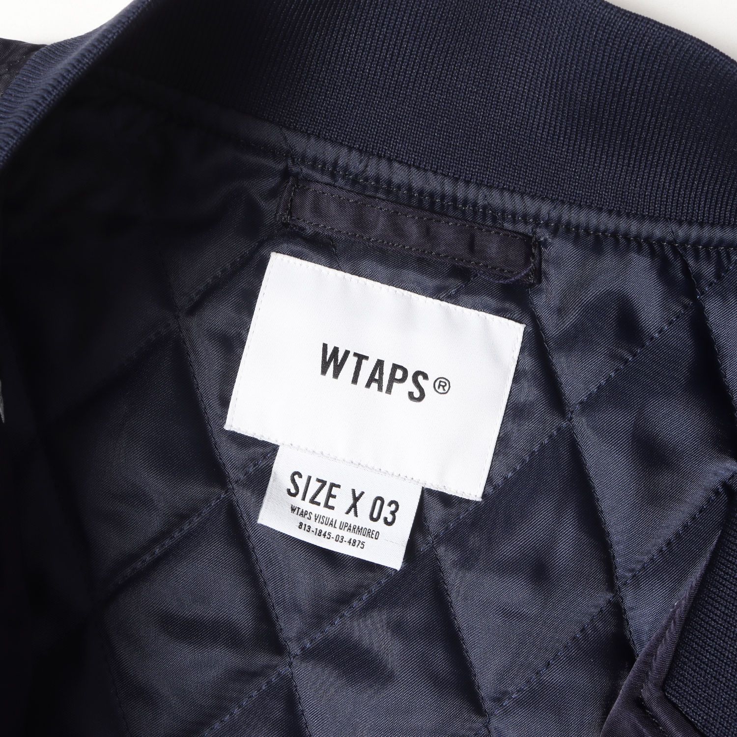 美品】WTAPS ダブルタップス ジャケット ネイビー 紺 サイズ:L | 22SS 