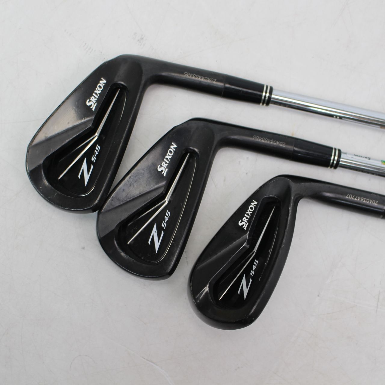 219 3本|5.6.S DUNLOP RIXON Z545 N.S.PRO 980GH D.S.T. ブラック ゴルフクラブ