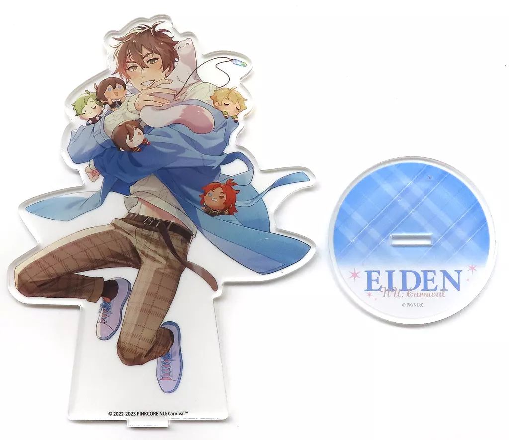 中古】アクリルスタンド・アクリルパネル エイト(ぬいぐるみと