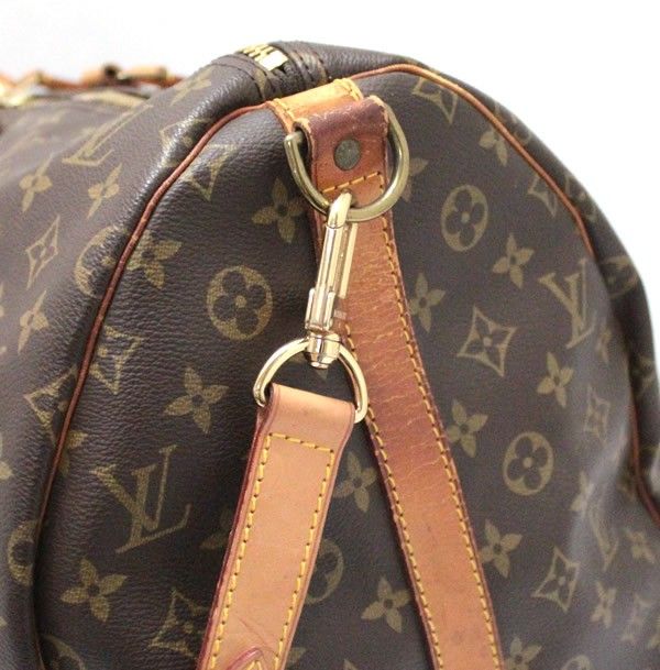 ルイヴィトン Louis Vuitton キーポルバンドリエール55 ボストンバッグ ショルダーバッグ モノグラム M41414 【67752】 -  メルカリ