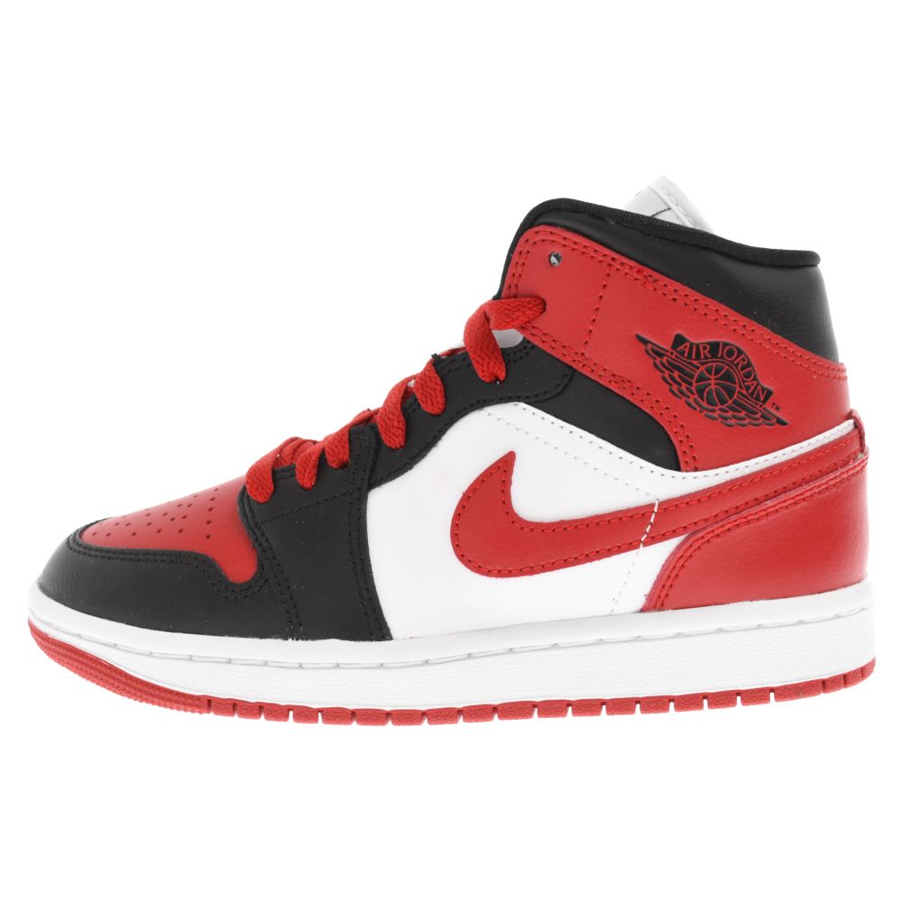 NIKE (ナイキ) WMNS AIR JORDAN 1 MID BRED TOE ウィメンズ エア 