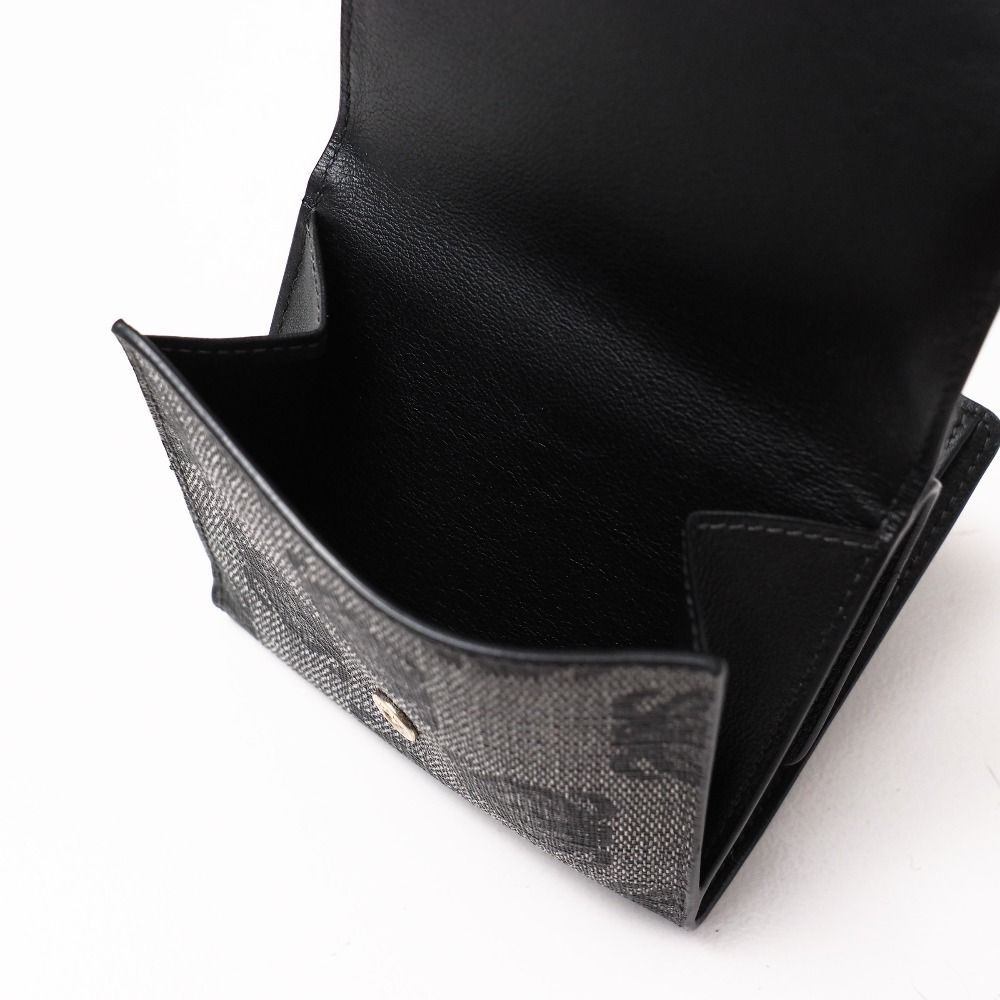 □未使用品□LOEWE ロエベ 三つ折り財布 アナグラム 総柄 20250623  