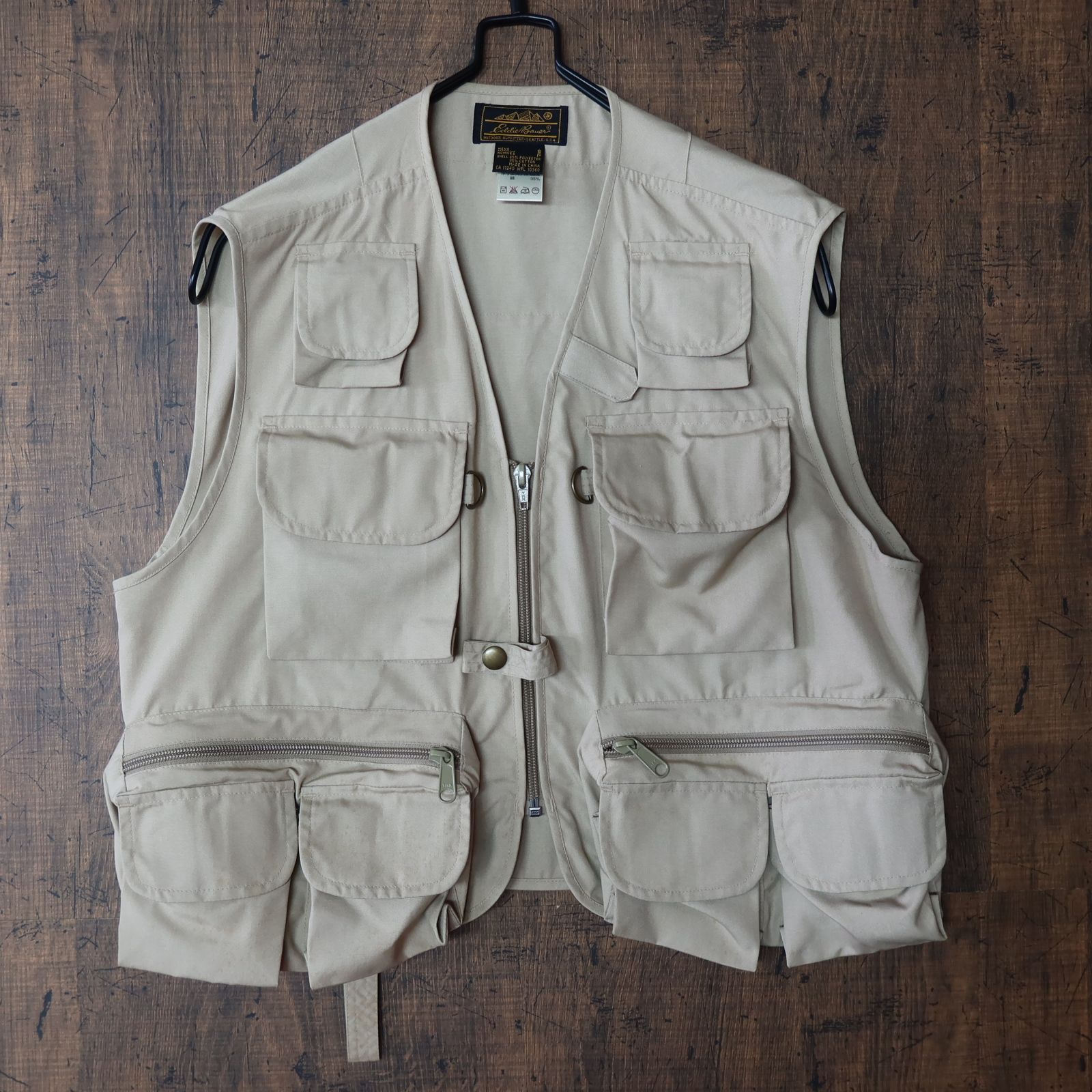 80s～ Vintage US古着☆Eddie Bauer エディーバウアー フィッシング 