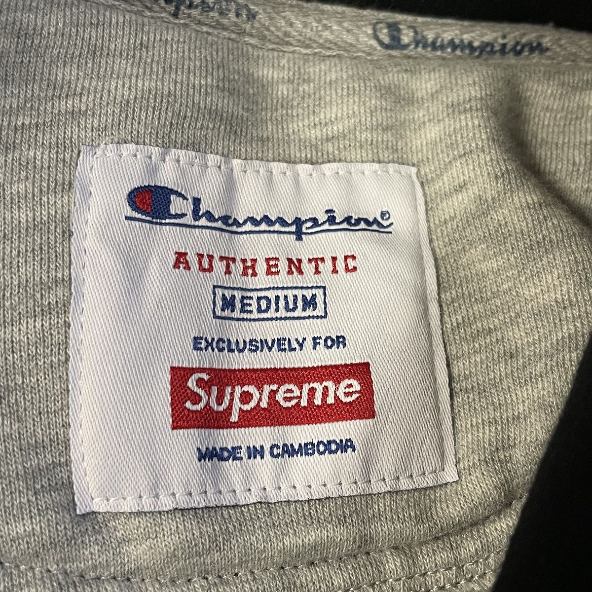 Supreme×Champion/シュプリーム×チャンピオン【18AW】Label Hooded