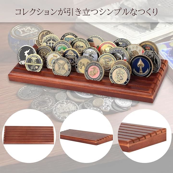 シャンディニー(Chandeny) コイン ディスプレイケース 6列収納