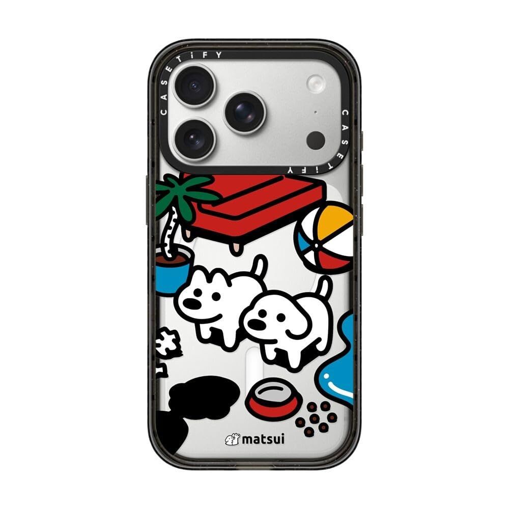 新着商品 CASETiFY インパクトiPhone 17 Pro ケース MagSafe対応|薄型 軽量|耐衝撃 - matsui - Shall we messy - クリア ブラック