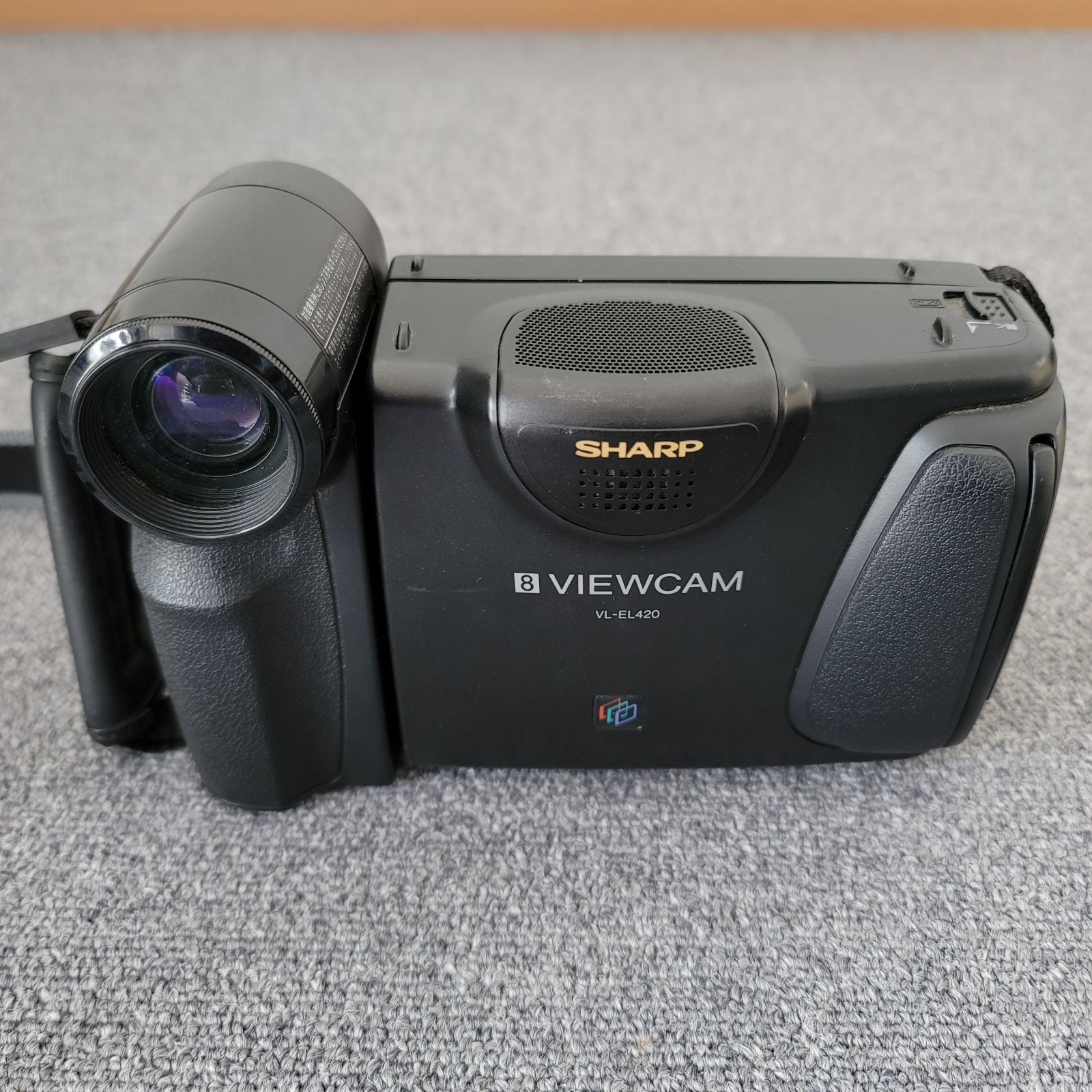 液晶8ミリビデオカメラVL-EL420 SHARP 液晶8ミリビデオカメラ VL-EL420 - メルカリ