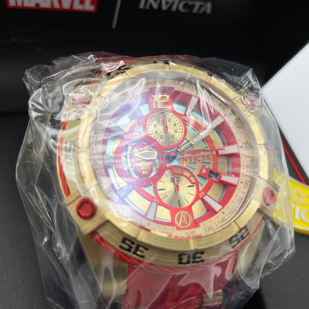 新品未使用!! インビクタ アイアンマン INVICTA レッドゴールド 限定品 - メルカリ