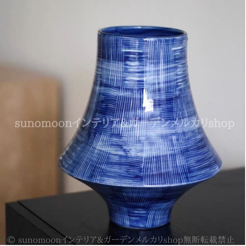 花瓶 ブラシパターン