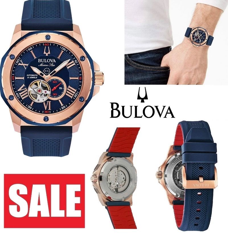 特別価格】ブローバ/BULOVA メンズ腕時計 マリンスター 98A227 - メルカリ