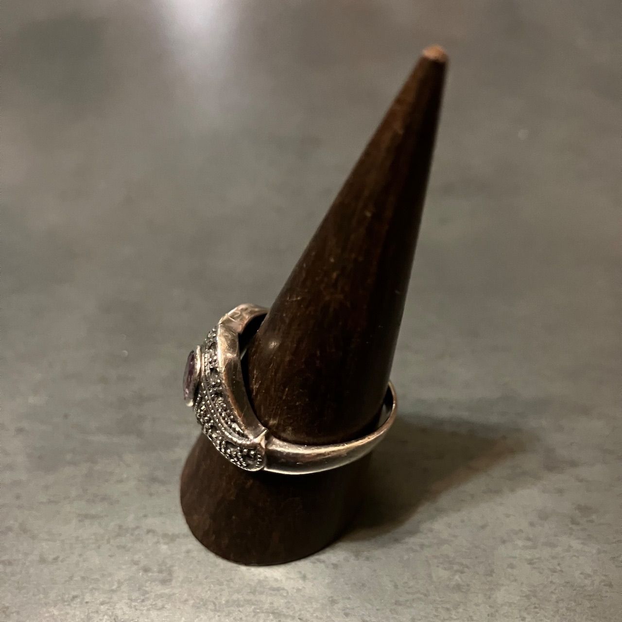 SILVER925 PURPLE STONE RING/シルバー/リング SILVER925 PURPLE STONE RING/シルバー/リング