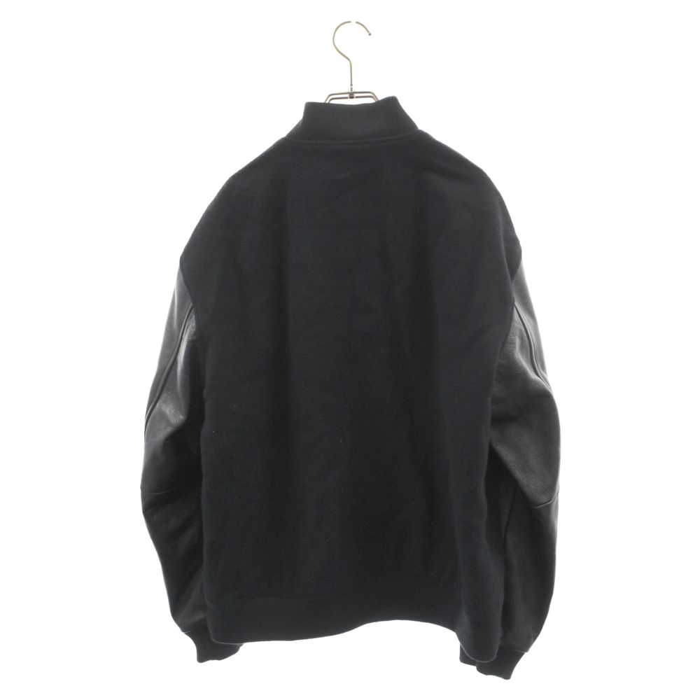 SOPHNET. ソフネット LEATHER SLEEVE VARSITY JACKET レザー スリーブ バーシティ ジャケット ホワイト SOPH-232018 SOPHNET. (ソフネット) LEATHER SLEEVE VARSITY JACKET レザー
