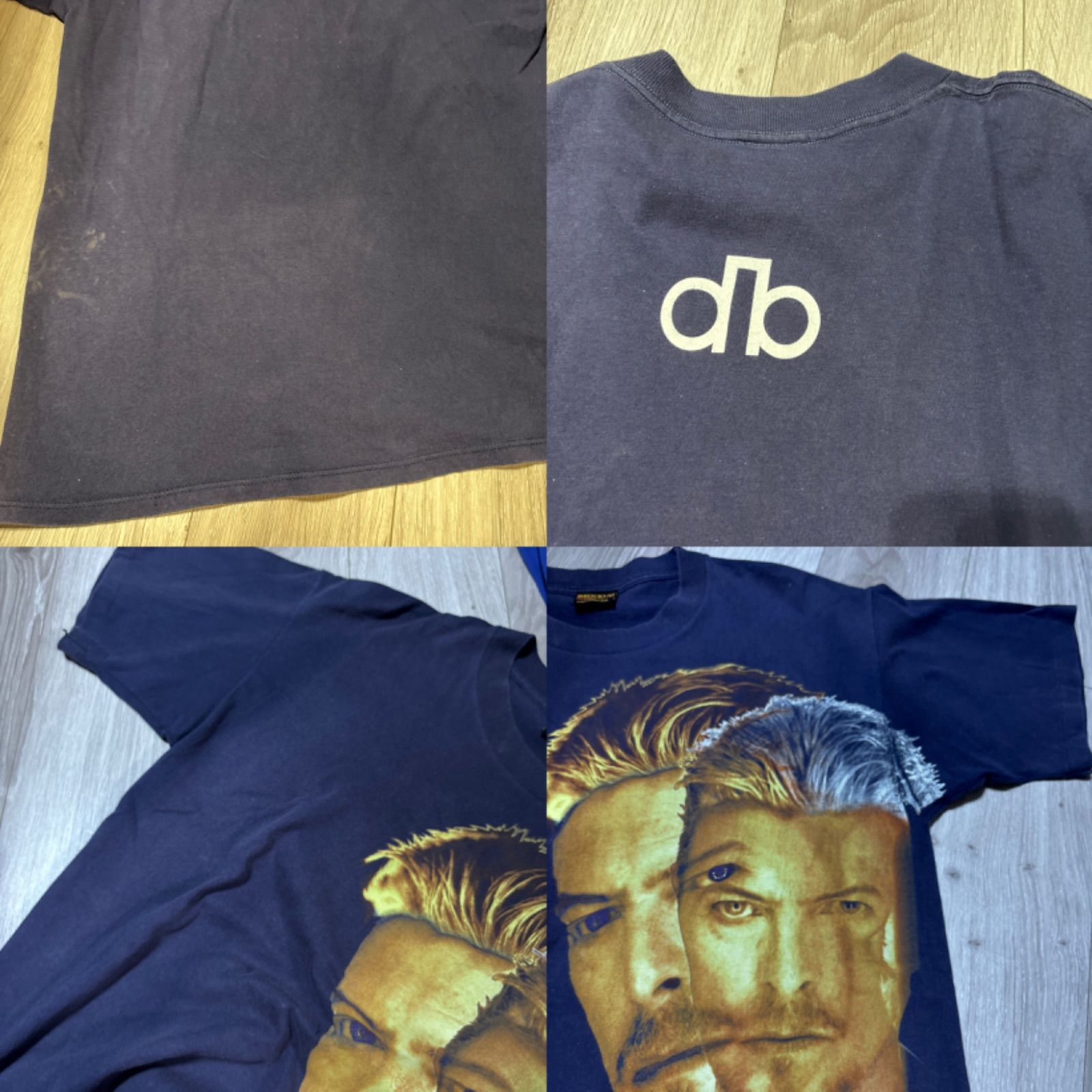 90s David Bowie BROCKUM 95年コピ-ライト L USA 古着 ヴィンテージTシャツ デビッドボウイ シングルステッチ 年代物  希少 バンドT - メルカリ