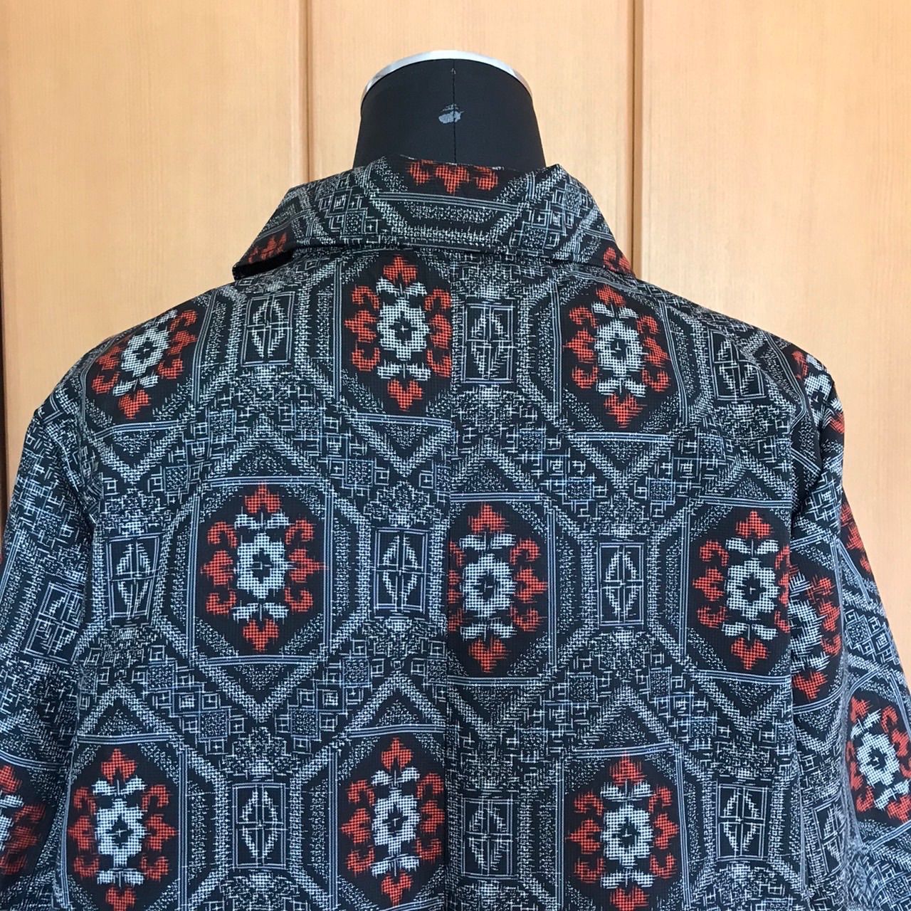 ✴︎✴︎SALE✴︎✴︎ 大島紬着物リメイク＊丸襟オーバー