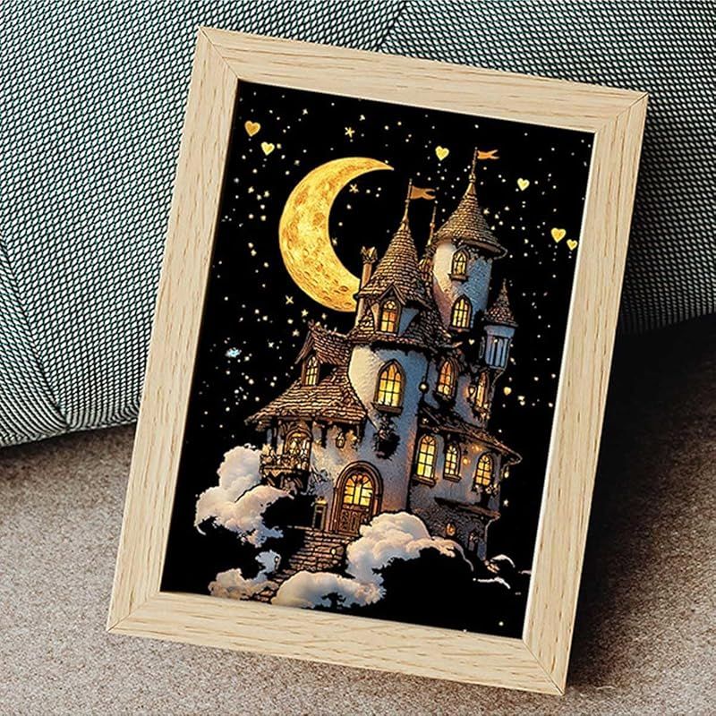 スクラッチアート 8枚セット20*14cm A5 サイズ 夜光 スクラッチアート
