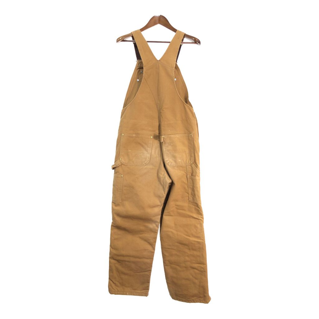 90年代 USA製 Carhartt カーハート ダック ダブルニー ビブ