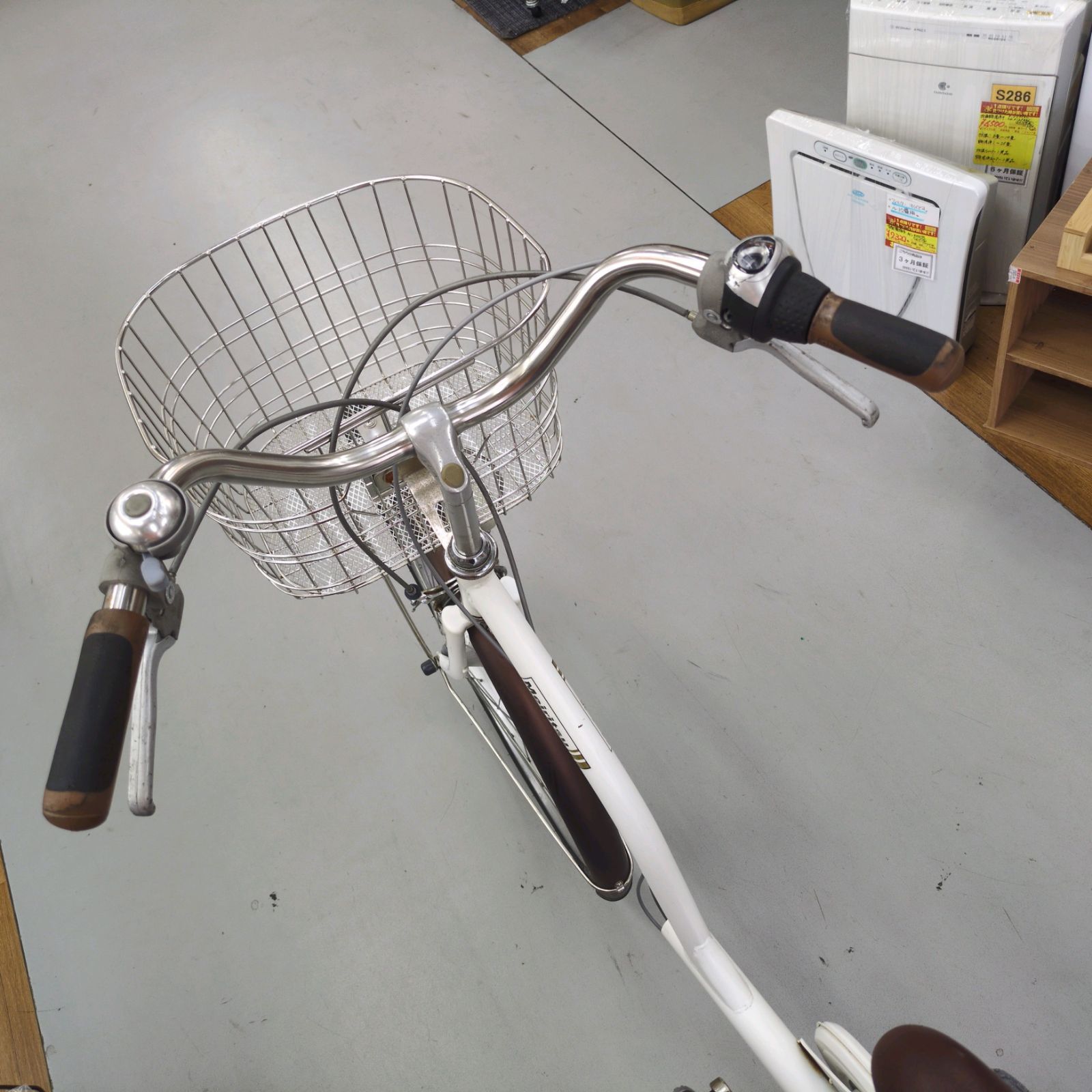 J075 ☆キズサビ使用感☆普通自転車☆FEDERER☆LEDオート☆26インチ