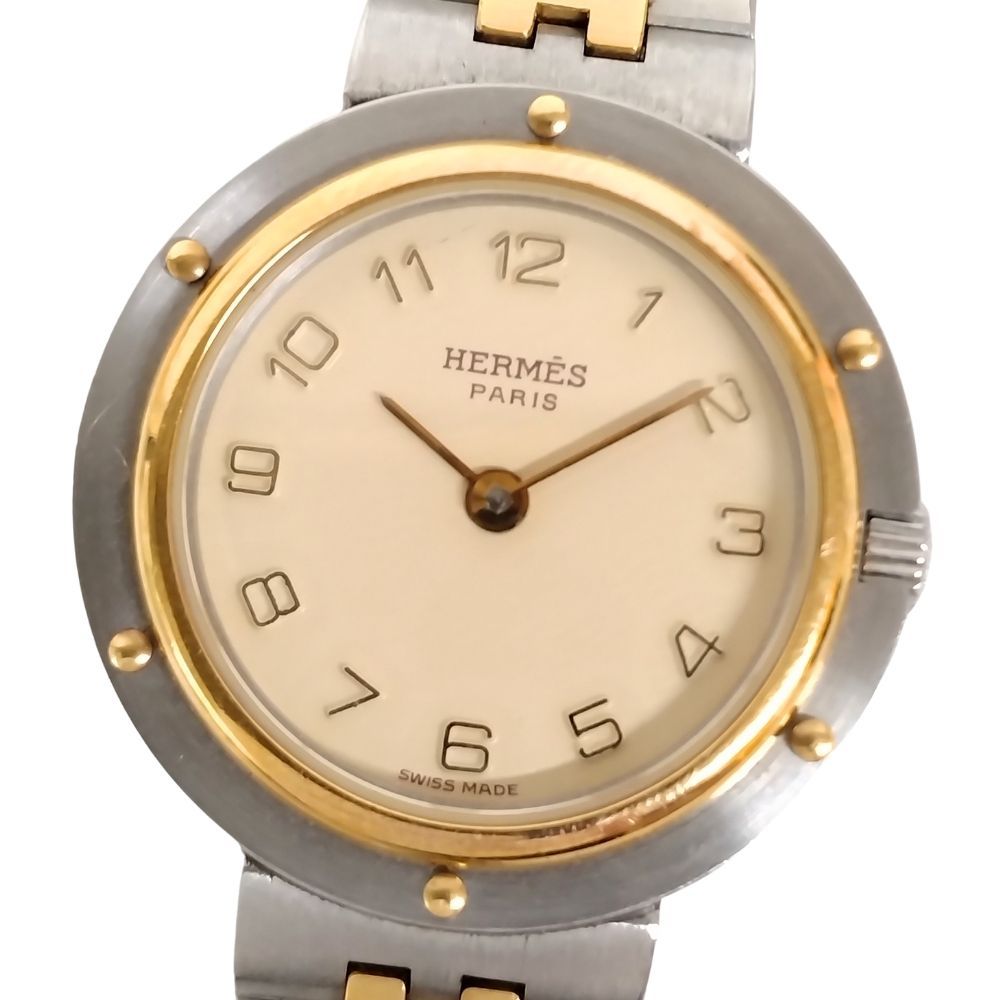 HERMES エルメス オリンピア クォーツ レディース 腕時計 正規品