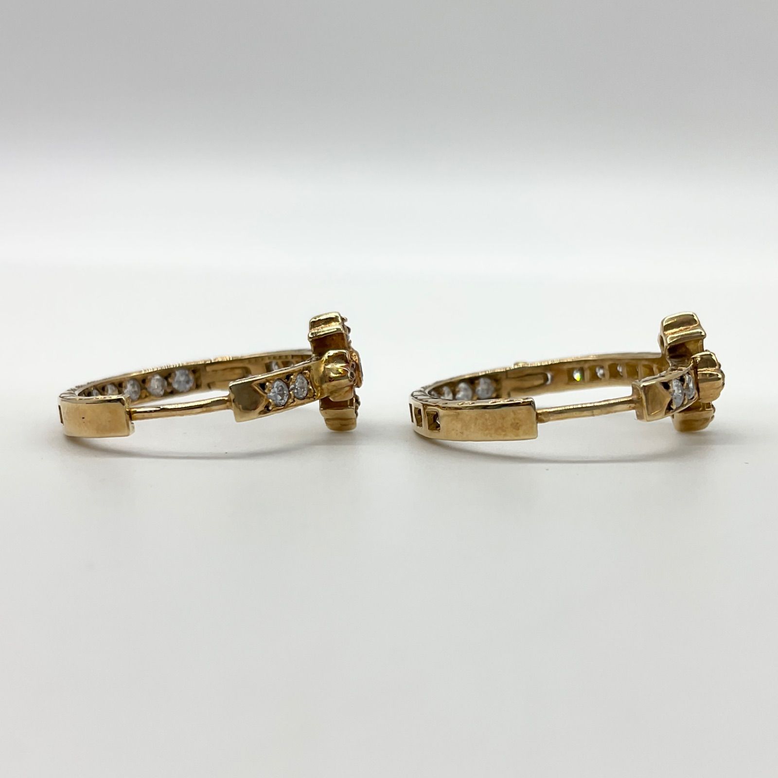 k18】ローリーロドキン 18金×ダイヤモンド ピアスLoree Rodkin 【公式