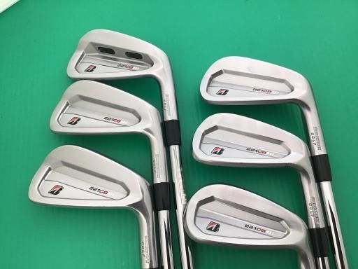 中古】 ブリヂストン BRIDGESTONE 222CB+ 6S アイアンセット IR 純正