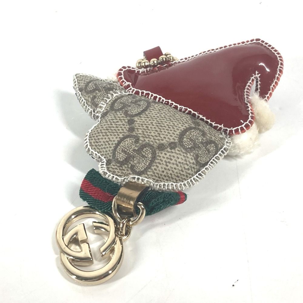 【美品】GUCCI グッチ キーホルダー グッチョリ サンタクロース チワワ GUCCI グッチ キーホルダー グッチョリ サンタクロース チワワ