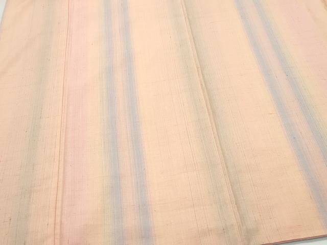 平和屋着物○紅花紬 米沢 縞 正絹 逸品 CAAS8766vf - メルカリ