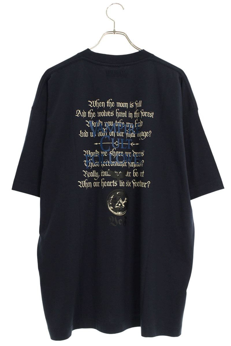 ヴェトモン 25AW UCF76TR700N Cof VAMPIRE CULTオーバーサイズTシャツ