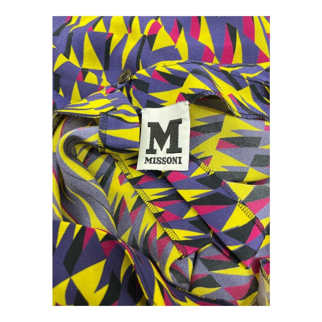 MISSONI ミッソーニ 総柄ノースリーブワンピース シルク 花柄 フラワー  