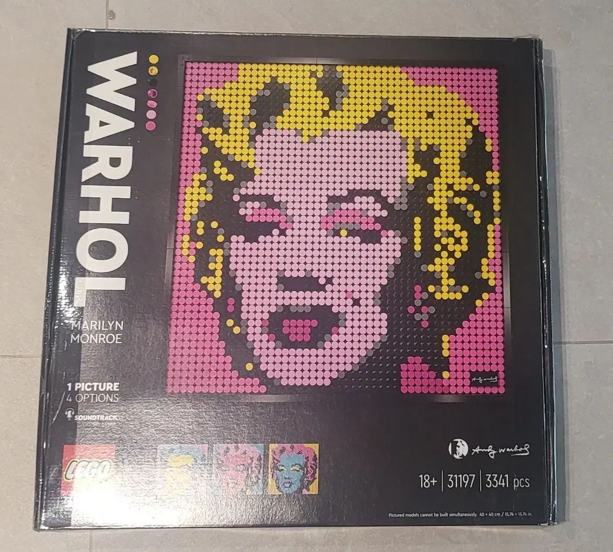 LEGO アンド アンディ ウォーホル マリリン モンロー 31197