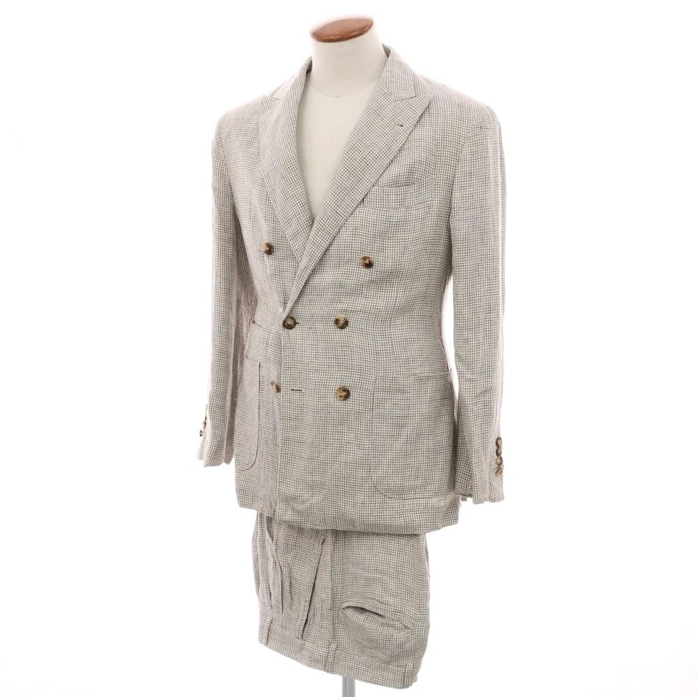中古】ブルネロクチネリ Brunello Cucinelli リネン ハウンド