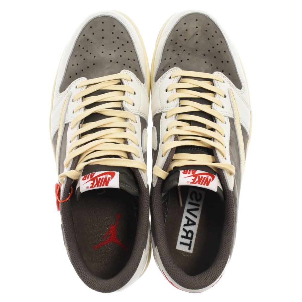 NIKE (ナイキ) ×TRAVIS SCOTT AIR JORDAN 1 LOW OG REVERSE MOCHA