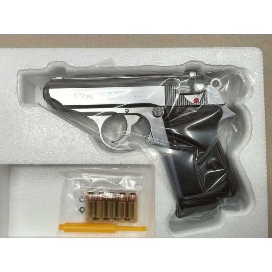 マルシン 発火式モデルガン ワルサー PPK シルバーABS（092212）