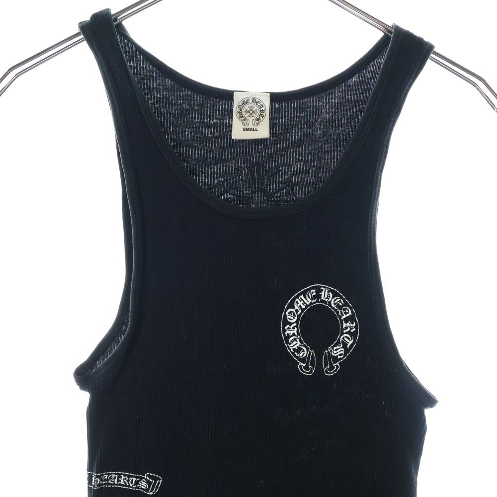 CHROME HEARTS (クロムハーツ) OLD HORSESHOE RIB TANKTOP 両面