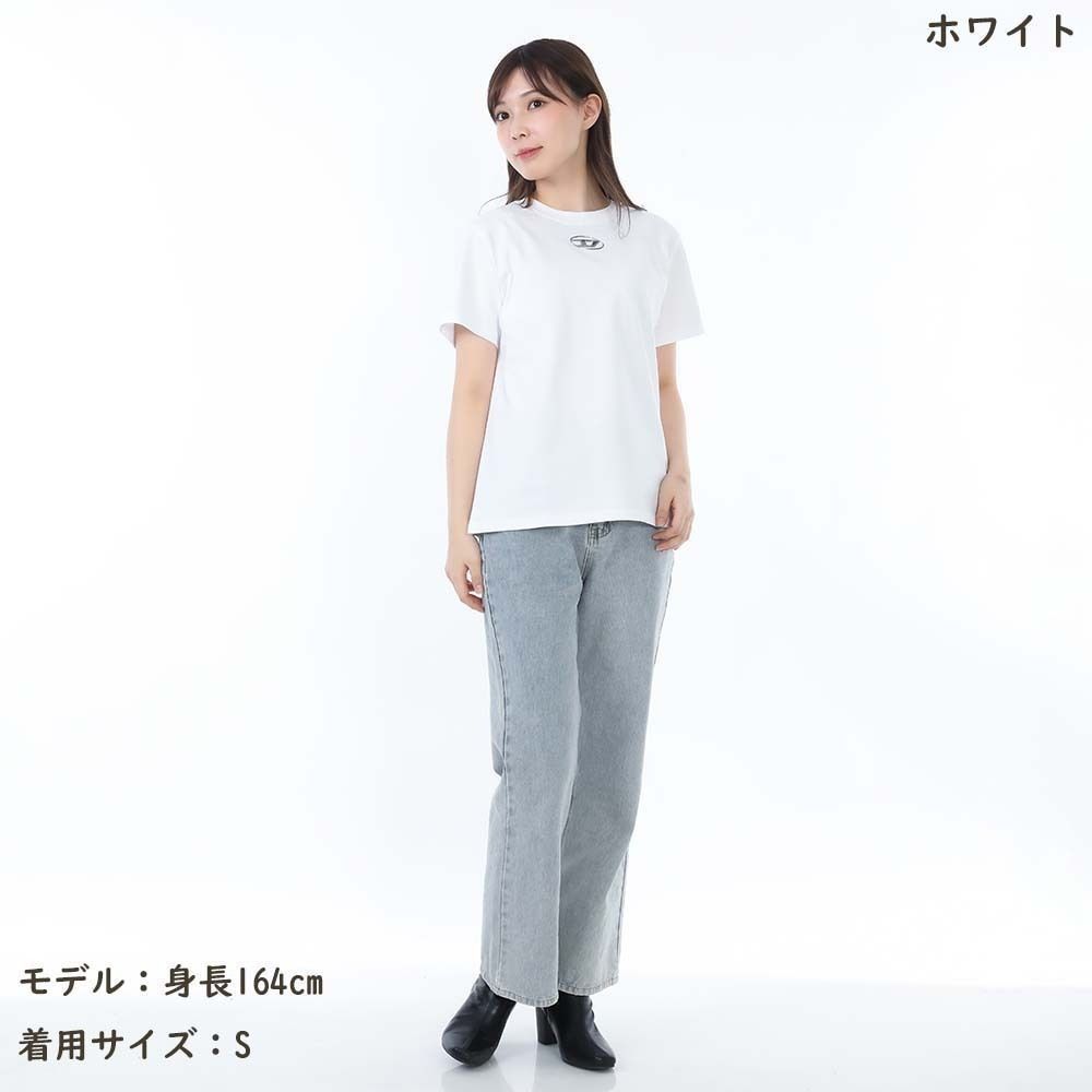 DIESEL ディーゼル A 16841 0 CLBR 100 T-REGS-OD-Q 1 Tシャツ 半袖 レディース