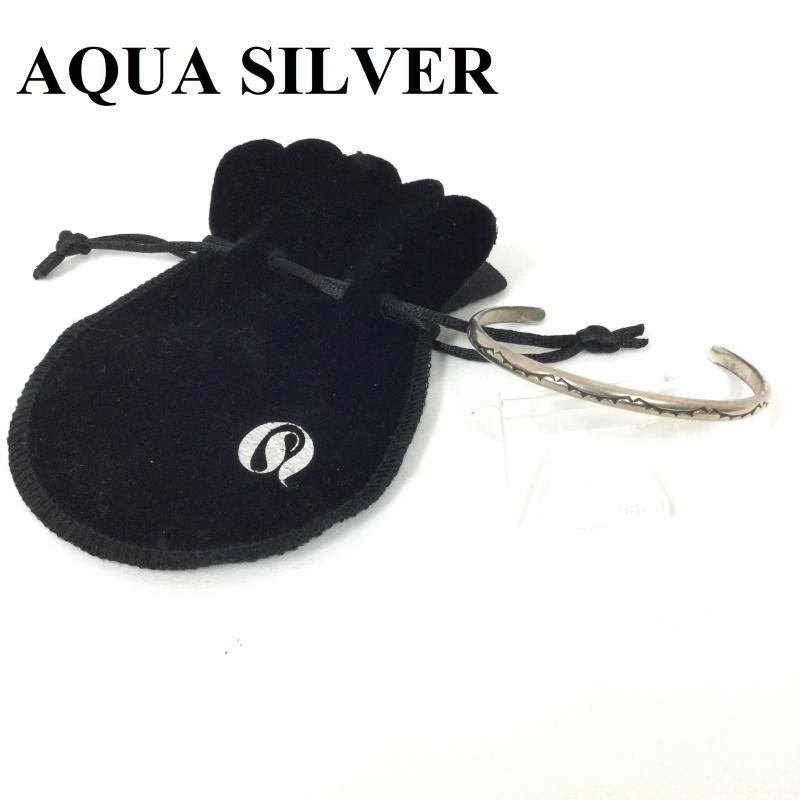 AQUA SILVER アクアシルバー 925 バングル ブレス 腕輪 - メルカリ