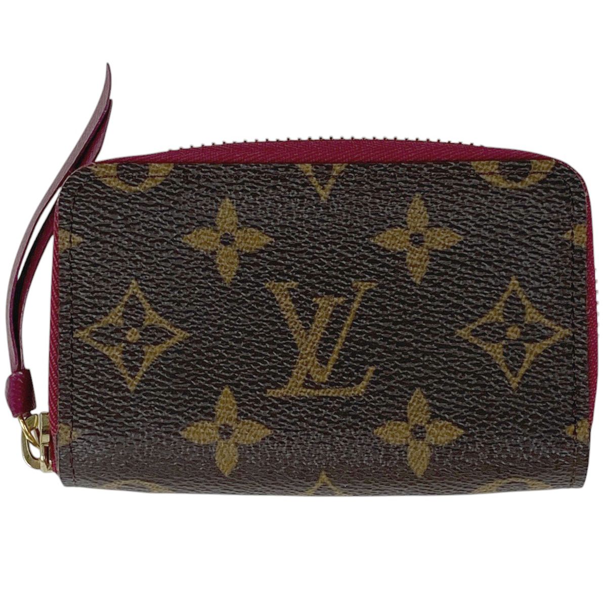 ルイ ヴィトン Louis Vuitton ミュルティカルト カードケース モノグラム フューシャ ピンク ブラウン M61299 レディース