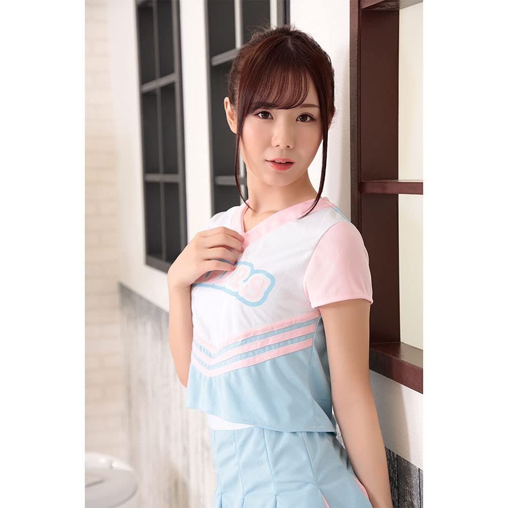 【数量限定】A&Tcollection ハピハピチアガール ユニフォーム コスプレ コスチューム レディース (パステル M)