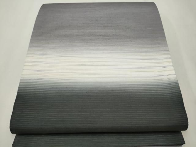 平和屋着物●太鼓柄袋帯 紬地 霞文 正絹 逸品 CAAT1027hy