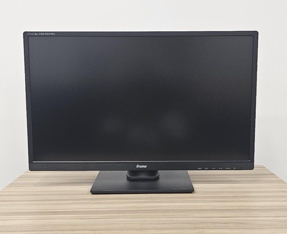 iiyama モニター ディスプレイ 23.8インチ フルHD AMVA 高さ調整 DisplayPort HDMI D-sub 全ケーブル付 3年保証 サポート XB2481HSU-B4E